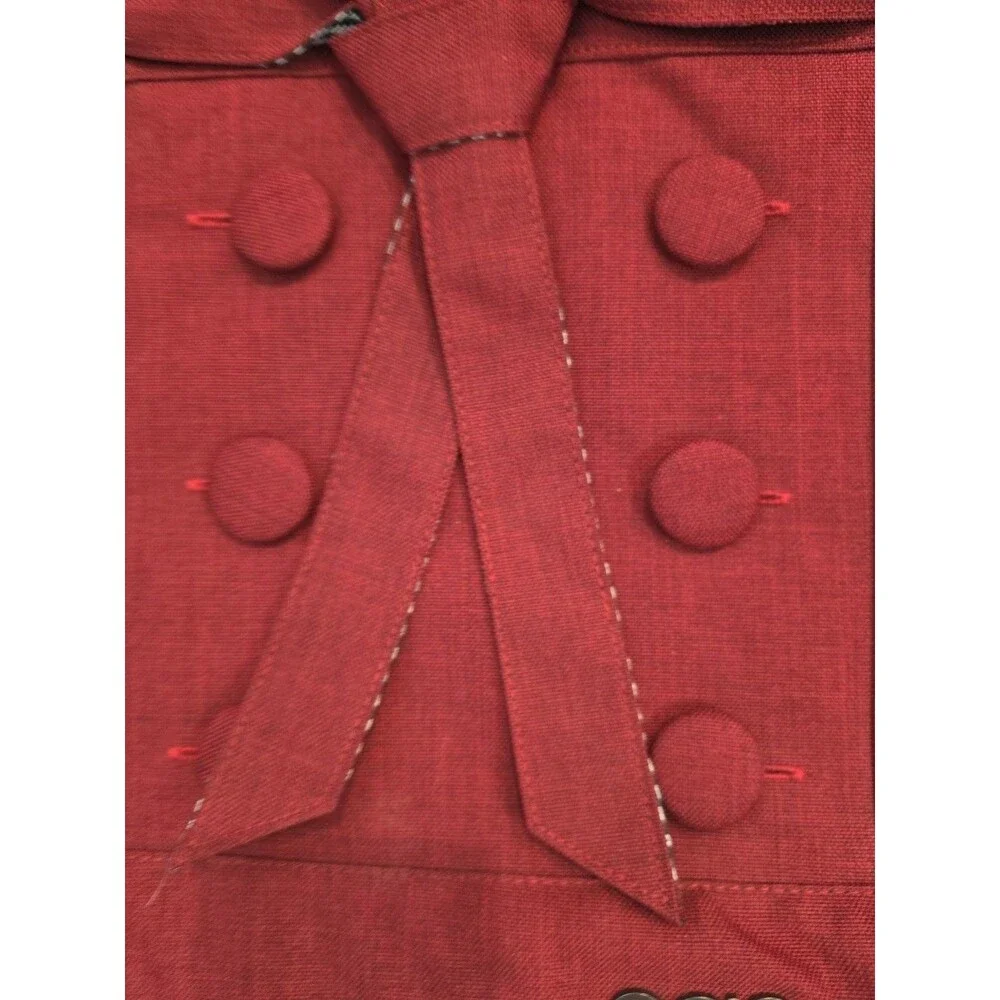 Burgundy OGIO Insulated Cloth Computer Tote bag Multi pockets Button Design